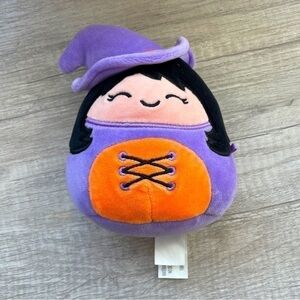 Squishmallow Winnie the Witch Purple Squishy stuffy 2020 Halloween 8 inches